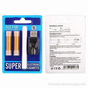 Low-resistance Electronic Cigarette with Two Disposable Atomizers in a Set